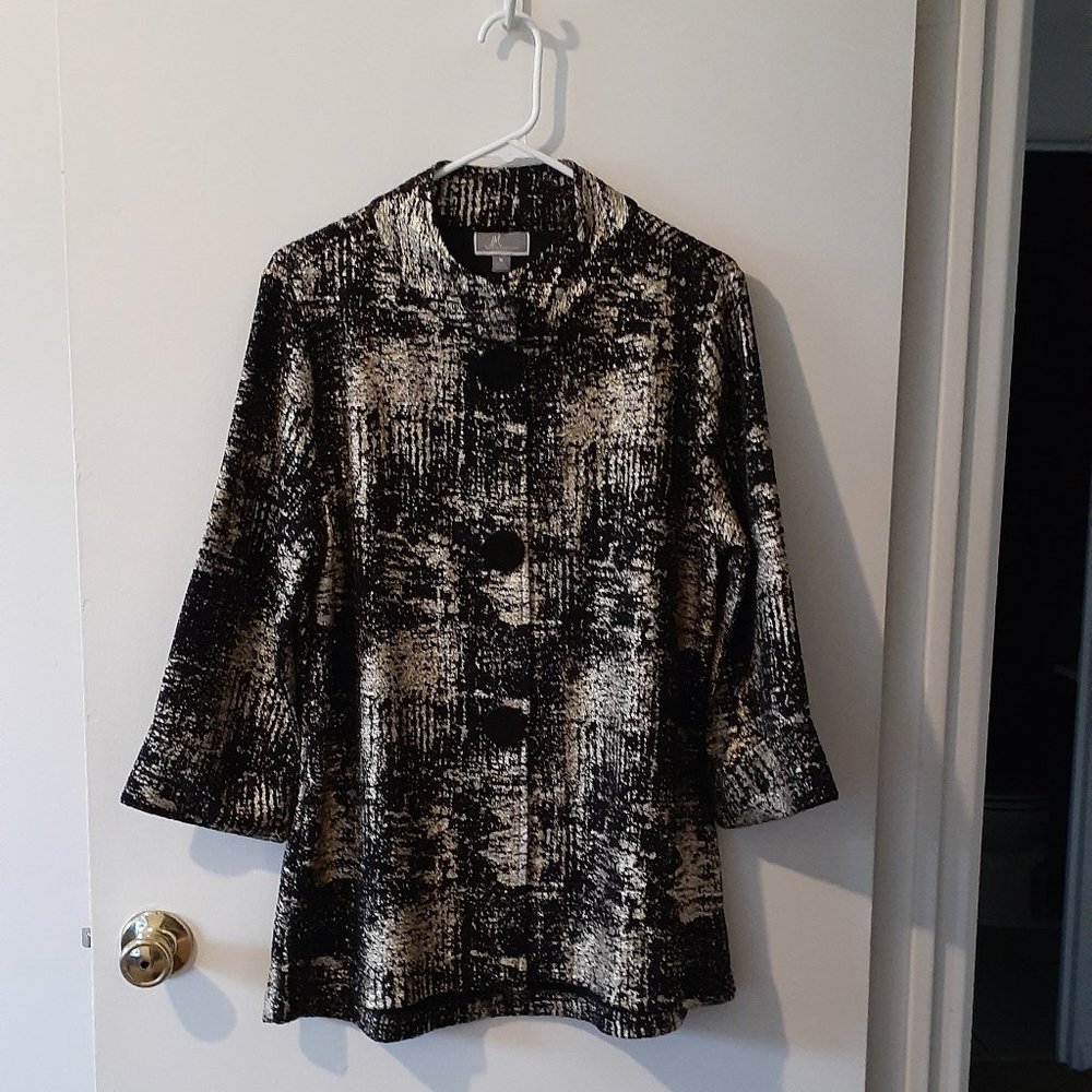 Ladies Gold and Black Blazer